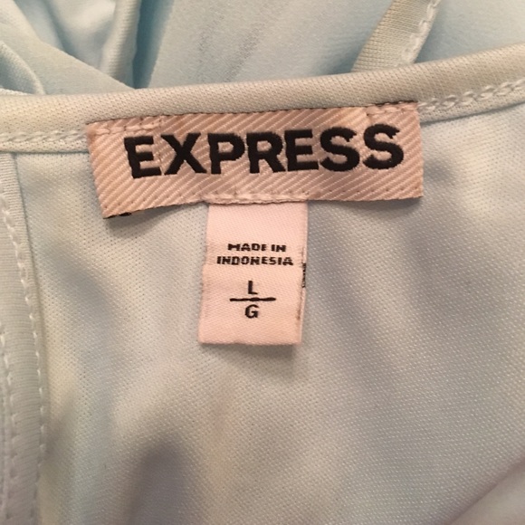 ❌SOLD Express baby blue top - Picture 3 of 3